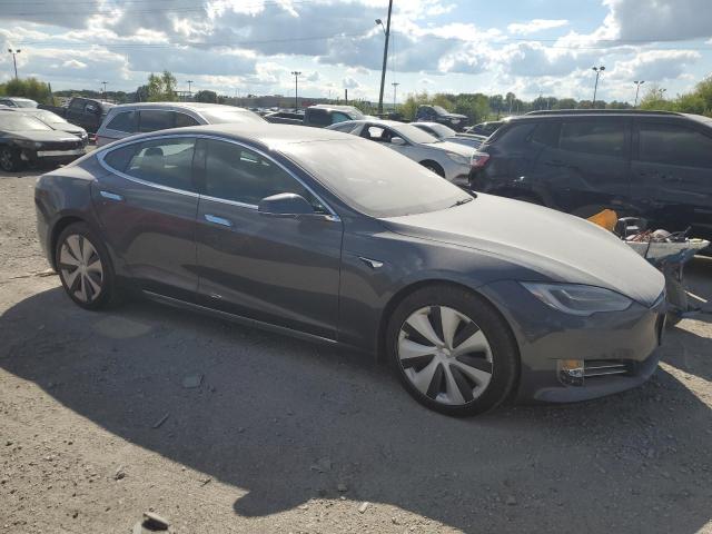 5YJSA1E22MF426866 - 2021 TESLA MODEL S Մոխրագույն լուսանկար 4