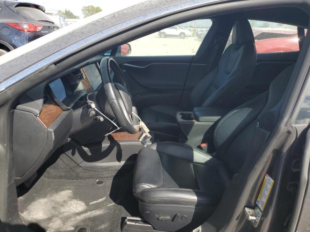 5YJSA1E22MF426866 - 2021 TESLA MODEL S Մոխրագույն լուսանկար 7