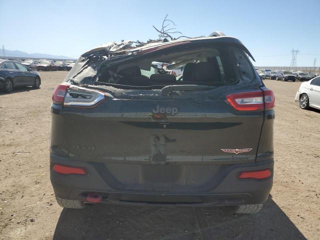 1C4PJMBB5GW366190 - 2016 JEEP CHEROKEE TRAILHAWK BLACK photo 6