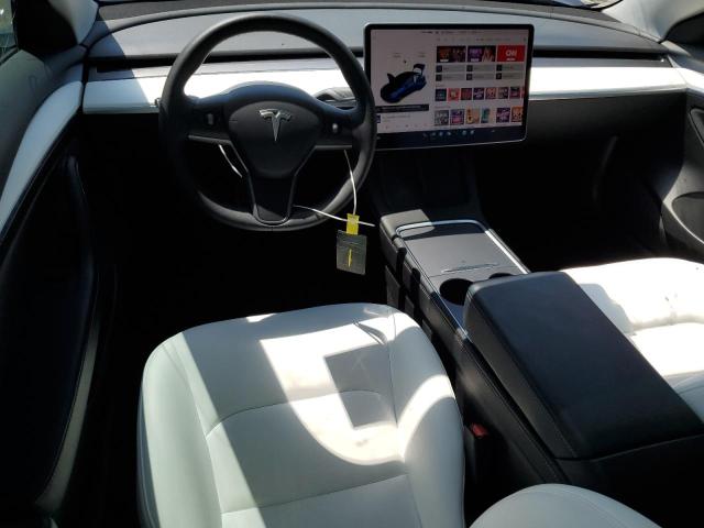 5YJ3E1EBXNF138121 - 2022 TESLA MODEL 3 ლურჯი ფოტო 8