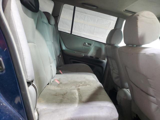 JTEDP21A840009109 - 2004 TOYOTA HIGHLANDER BASE BLUE photo 11