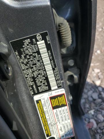 4T4BF1FK7CR187578 - 2012 TOYOTA CAMRY BASE GRAY photo 13