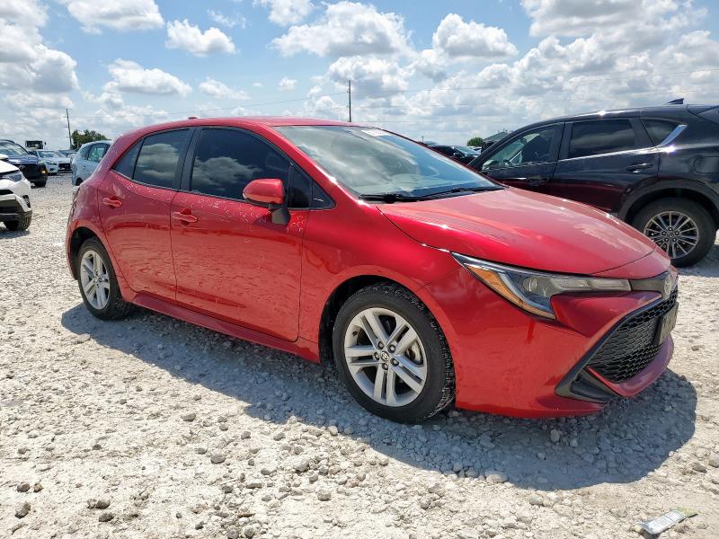 JTND4MBE5N3180356 - 2022 TOYOTA COROLLA SE RED photo 4