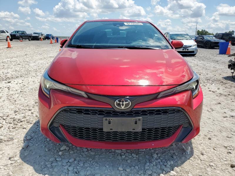 JTND4MBE5N3180356 - 2022 TOYOTA COROLLA SE RED photo 5