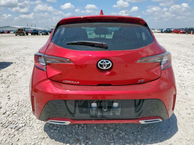 JTND4MBE5N3180356 - 2022 TOYOTA COROLLA SE RED photo 6