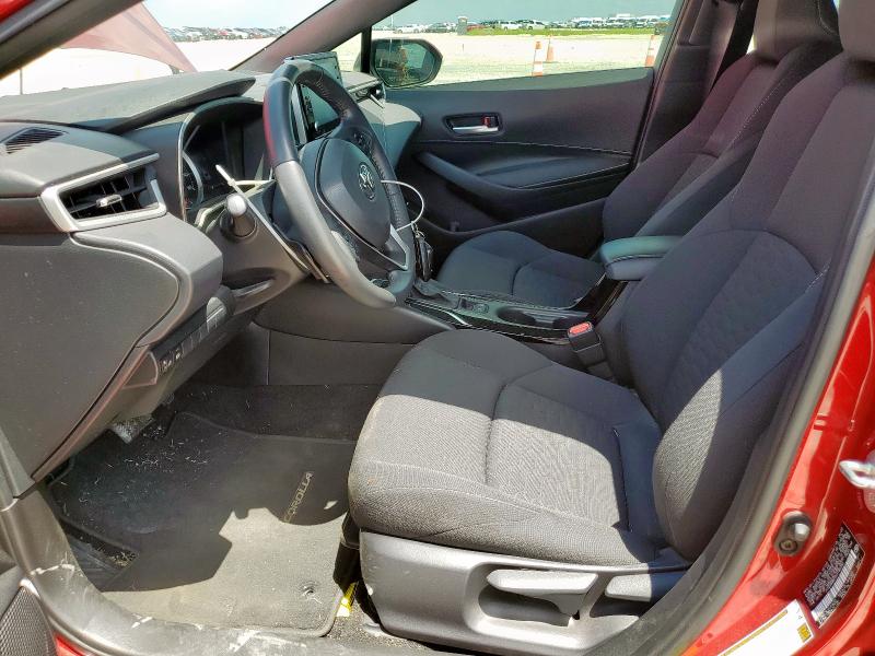 JTND4MBE5N3180356 - 2022 TOYOTA COROLLA SE RED photo 7