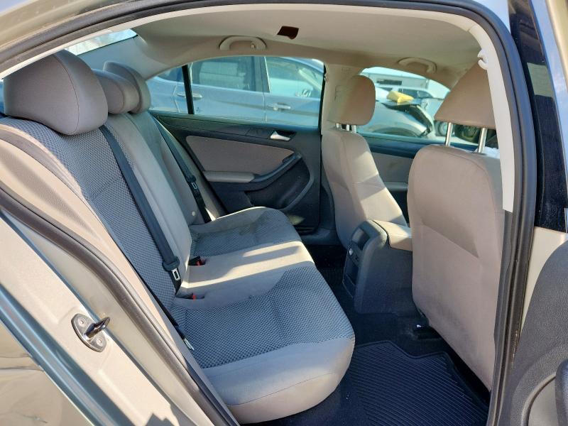 3VW1K7AJ8EM269492 - 2014 VOLKSWAGEN JETTA BASE TAN photo 10