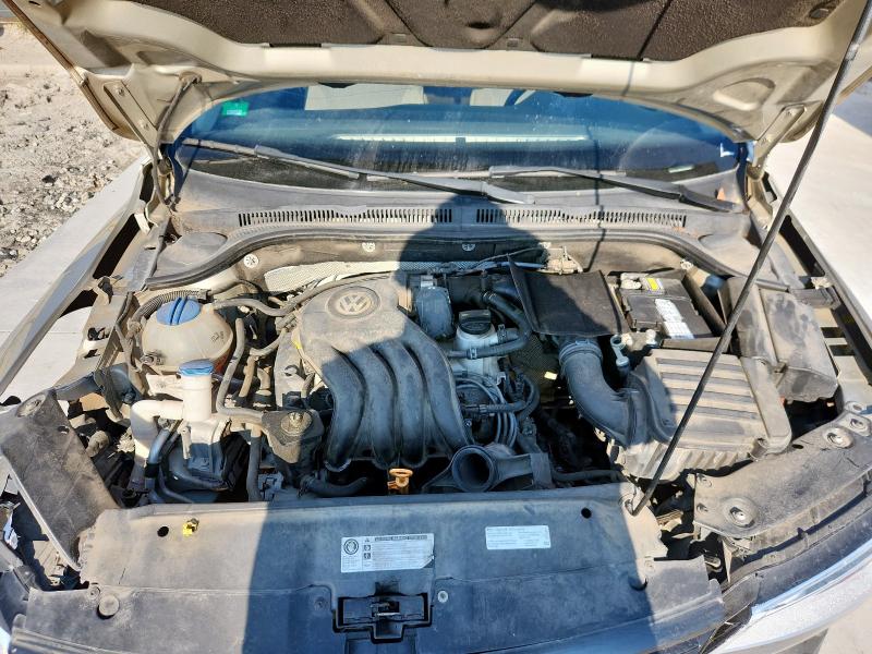 3VW1K7AJ8EM269492 - 2014 VOLKSWAGEN JETTA BASE TAN photo 11