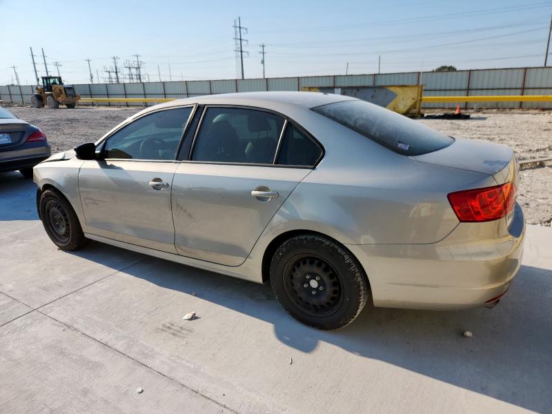 3VW1K7AJ8EM269492 - 2014 VOLKSWAGEN JETTA BASE TAN photo 2