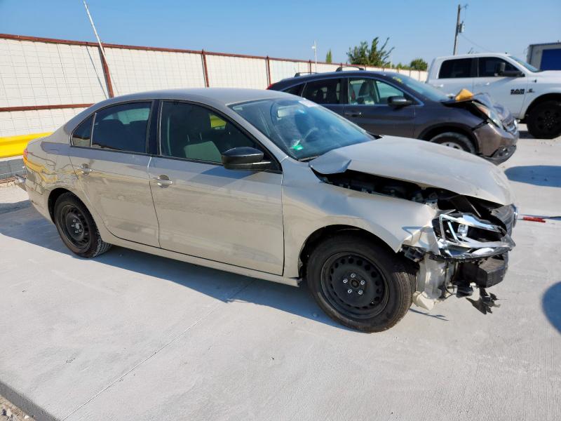 3VW1K7AJ8EM269492 - 2014 VOLKSWAGEN JETTA BASE TAN photo 4