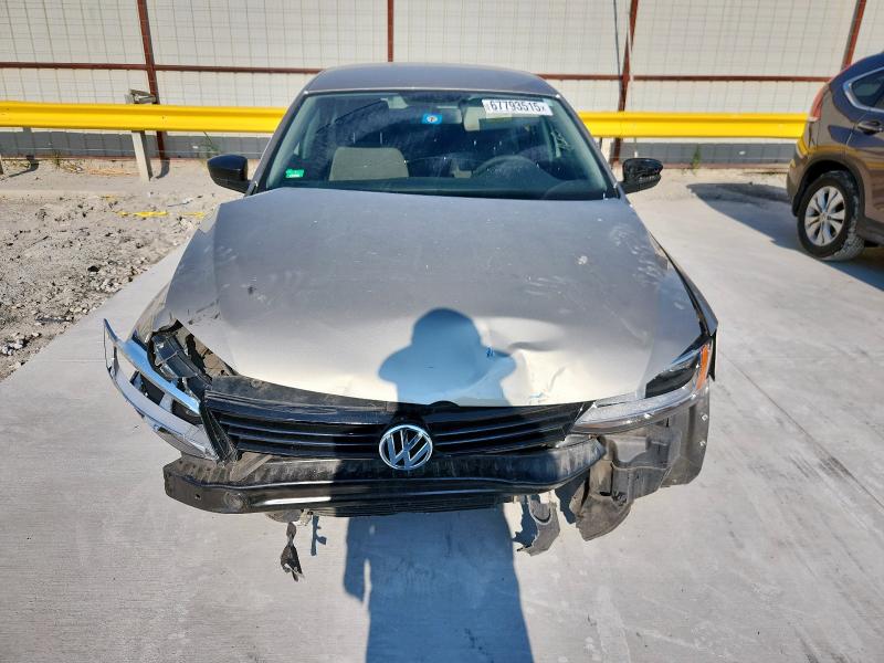 3VW1K7AJ8EM269492 - 2014 VOLKSWAGEN JETTA BASE TAN photo 5