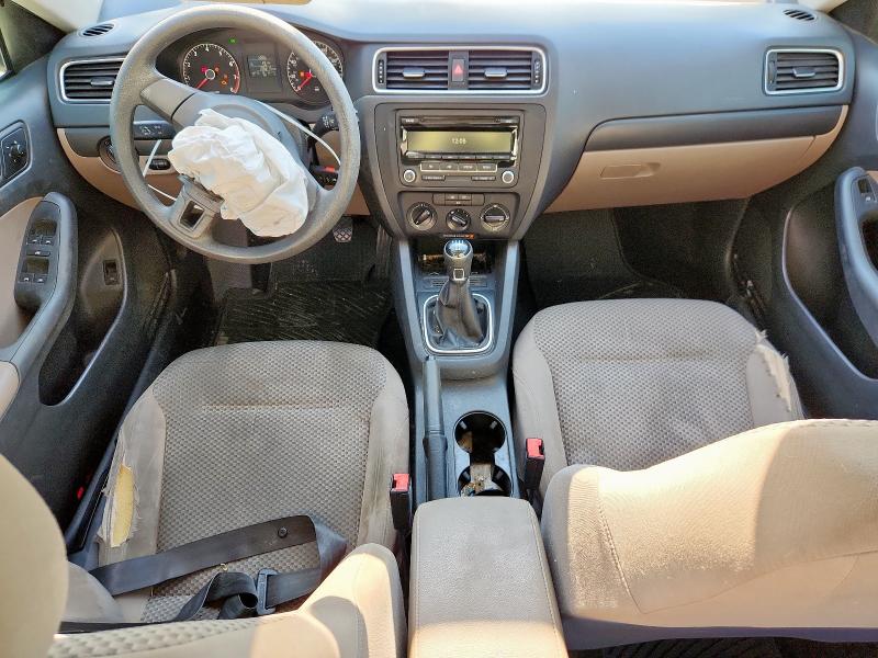 3VW1K7AJ8EM269492 - 2014 VOLKSWAGEN JETTA BASE TAN photo 8