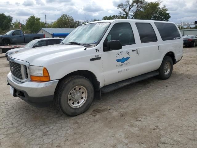 1FMNU40L01EB66787 - 2001 FORD EXCURSION XLT WHITE photo 1