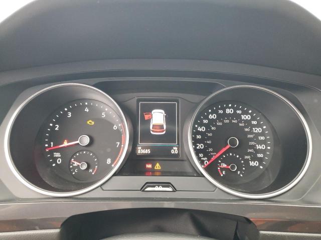 3VV2B7AX3LM181606 - 2020 VOLKSWAGEN TIGUAN SE Boz foto 9