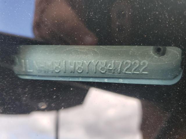 1LNHM81W8YY847222 - 2000 LINCOLN TOWN CAR EXECUTIVE Қара фото 12