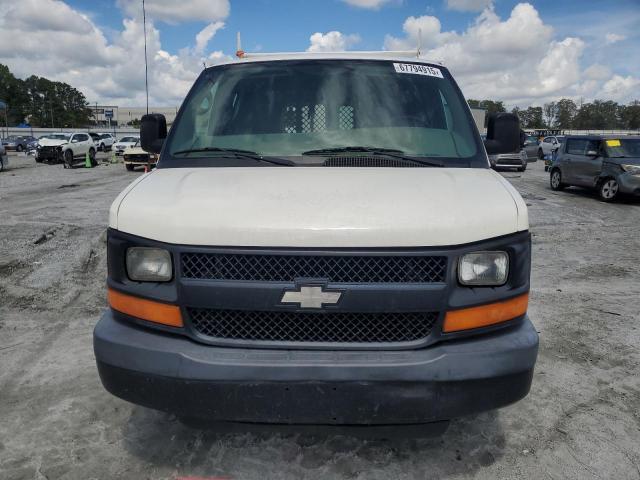 1GCFG15X281195512 - 2008 CHEVROLET EXPRESS G1 WHITE photo 5