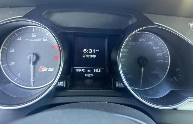 WAUVVAFR8BA067958 - 2011 AUDI S5 PRESTIGE 黑色 照片 8