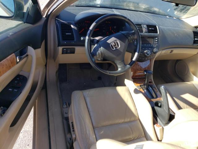 1HGCM82645A011376 - 2005 HONDA ACCORD EX BEIGE photo 8