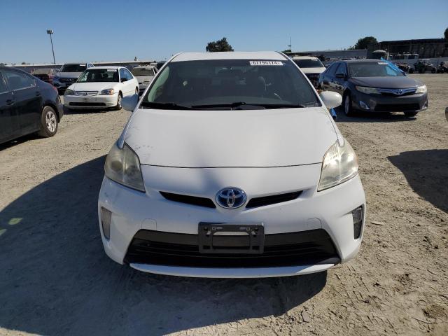 JTDKN3DU8D5616210 - 2013 TOYOTA PRIUS WHITE photo 5