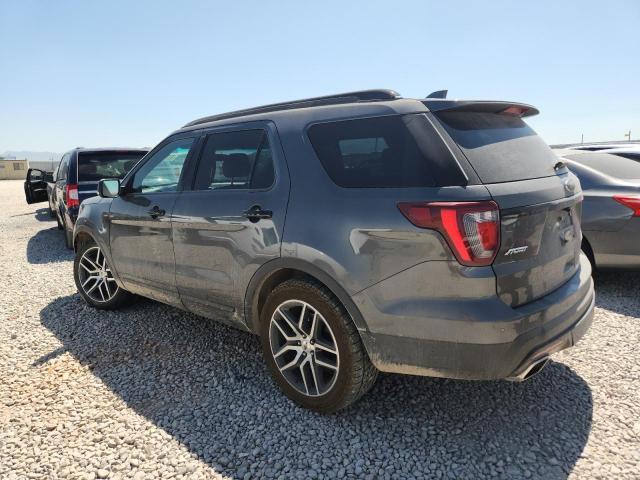 1FM5K8GT5HGB21958 - 2017 FORD EXPLORER SPORT BLACK photo 2