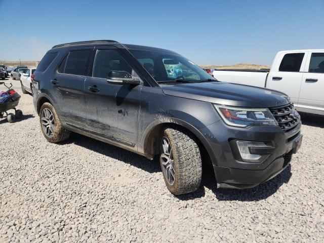 1FM5K8GT5HGB21958 - 2017 FORD EXPLORER SPORT BLACK photo 4