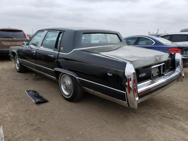 1G6DW54E9MR706486 - 1991 CADILLAC BROUGHAM BLACK photo 2