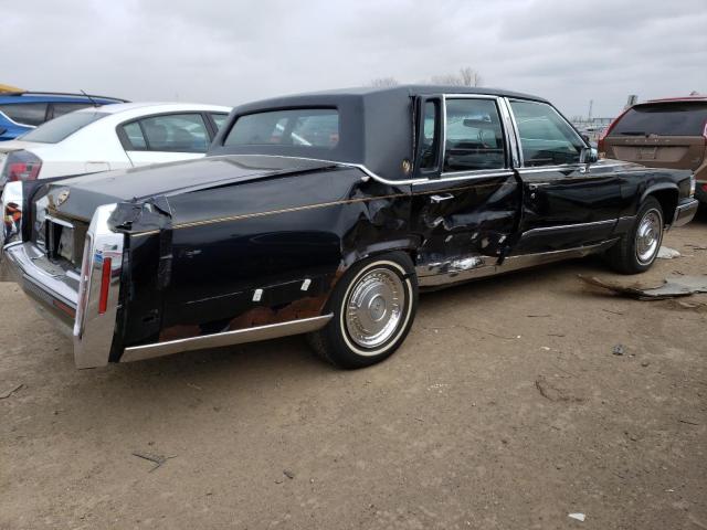 1G6DW54E9MR706486 - 1991 CADILLAC BROUGHAM BLACK photo 3