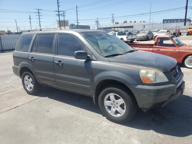 2HKYF18575H543623 - 2005 HONDA PILOT EXL GRAY photo 4