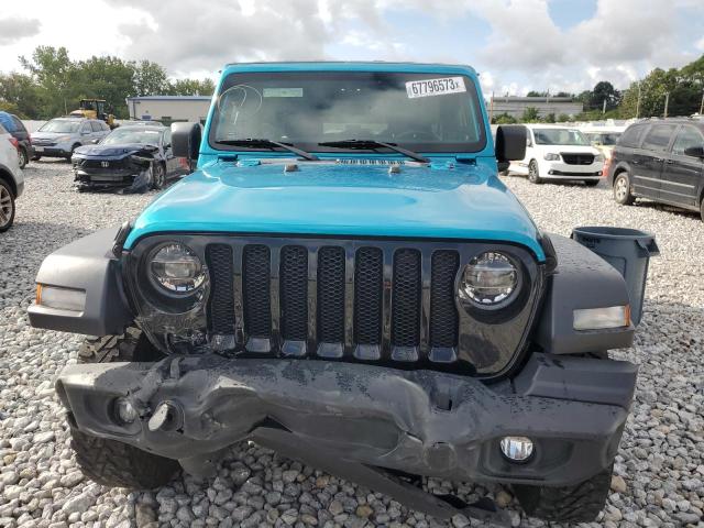 1C4HJXDGXLW173705 - 2020 JEEP WRANGLER U SPORT BLUE photo 5