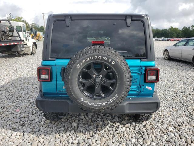 1C4HJXDGXLW173705 - 2020 JEEP WRANGLER U SPORT BLUE photo 6