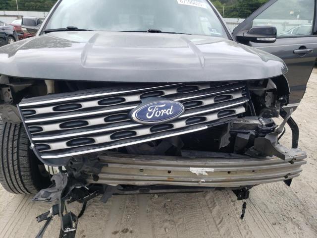 1FM5K8D81HGA91454 - 2017 FORD EXPLORER XLT Grau Foto 12
