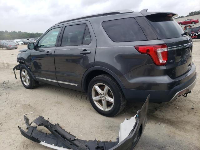 1FM5K8D81HGA91454 - 2017 FORD EXPLORER XLT Grau Foto 2