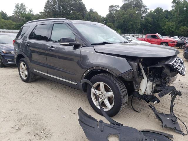 1FM5K8D81HGA91454 - 2017 FORD EXPLORER XLT Grau Foto 4