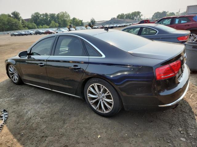 WAUAVAFD7BN019735 - 2011 AUDI A8 QUATTRO BLACK photo 2