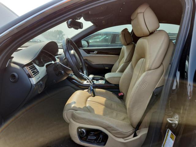 WAUAVAFD7BN019735 - 2011 AUDI A8 QUATTRO BLACK photo 7