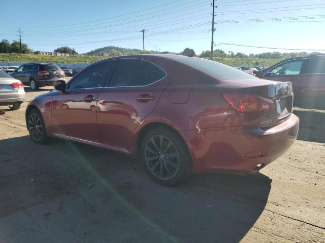 JTHCK262982021536 - 2008 LEXUS IS 250 RED photo 2