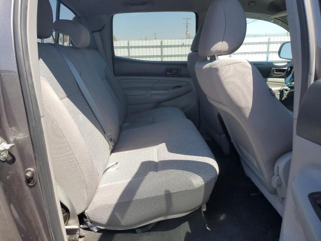 5TFJU4GN3FX072781 - 2015 TOYOTA TACOMA DOUBLE CAB PRERUNNER GRAY photo 10