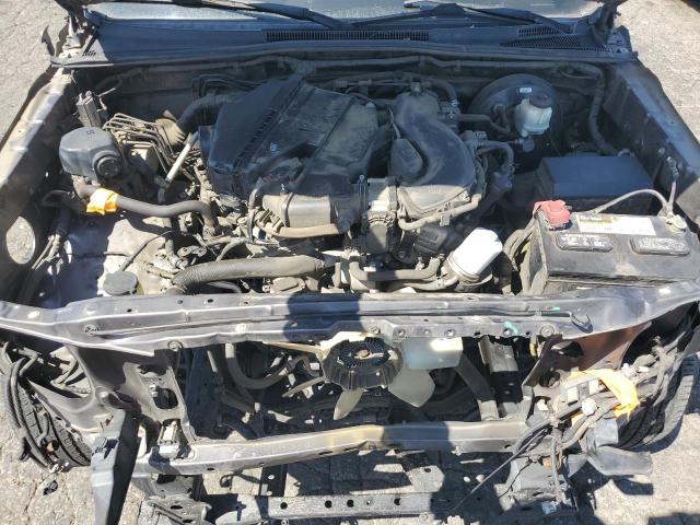5TFJU4GN3FX072781 - 2015 TOYOTA TACOMA DOUBLE CAB PRERUNNER GRAY photo 11