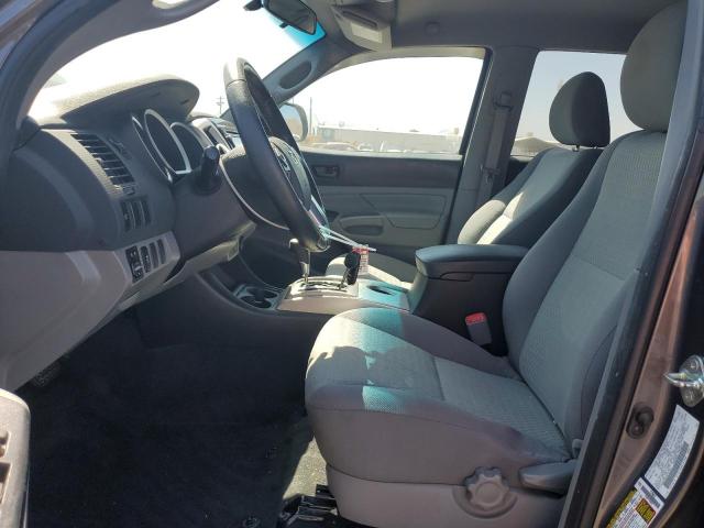 5TFJU4GN3FX072781 - 2015 TOYOTA TACOMA DOUBLE CAB PRERUNNER GRAY photo 7