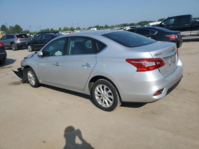 3N1AB7APXKY450639 - 2019 NISSAN SENTRA S 银色 照片 2