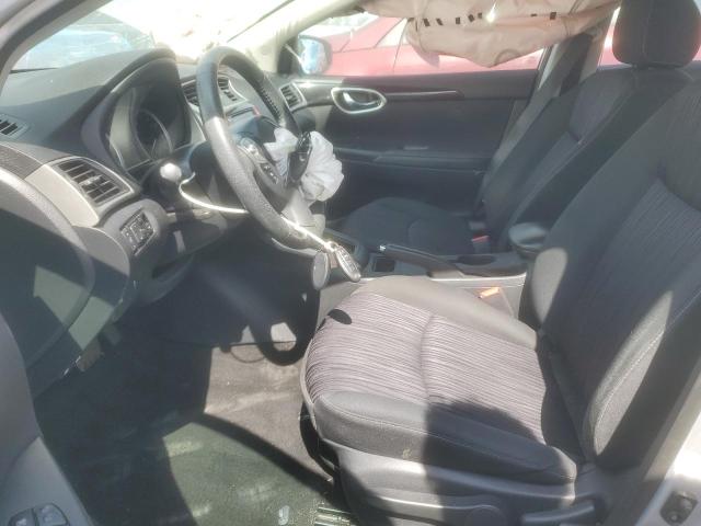 3N1AB7APXKY450639 - 2019 NISSAN SENTRA S 银色 照片 7