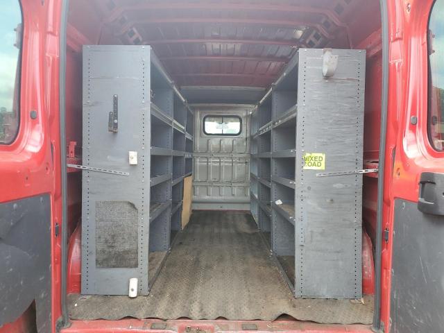 3C6TRVDG2GE111939 - 2016 RAM PROMASTER 2500 HIGH წითელი ფოტო 10