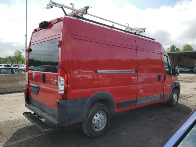 3C6TRVDG2GE111939 - 2016 RAM PROMASTER 2500 HIGH წითელი ფოტო 3