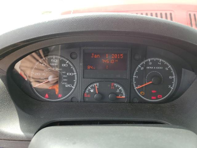 3C6TRVDG2GE111939 - 2016 RAM PROMASTER 2500 HIGH წითელი ფოტო 9