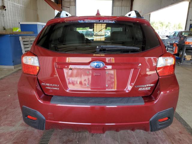 JF2GPADC0H8226347 - 2017 SUBARU CROSSTREK PREMIUM BURGUNDY photo 6