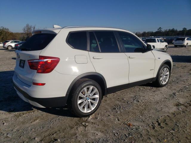 5UXWX9C58H0T08576 - 2017 BMW X3 XDRIVE28I WHITE photo 3