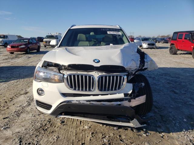 5UXWX9C58H0T08576 - 2017 BMW X3 XDRIVE28I WHITE photo 5