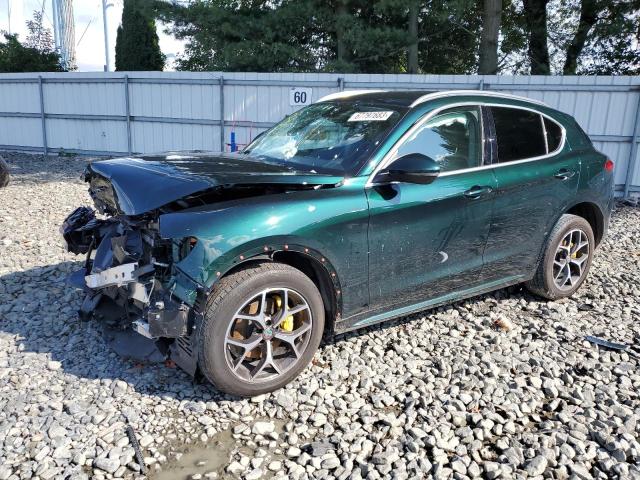 ZASPAKBN6L7C95978 - 2020 ALFA ROMEO STELVIO TI მწვანე ფოტო 1