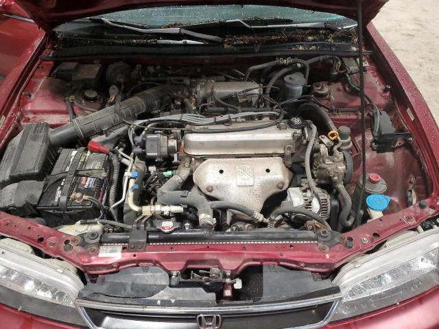 1HGCD5632VA276053 - 1997 HONDA ACCORD LX 勃艮第红 照片 11