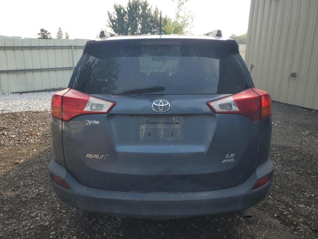 2T3BFREV8EW149890 - 2014 TOYOTA RAV4 LE 蓝色 照片 6